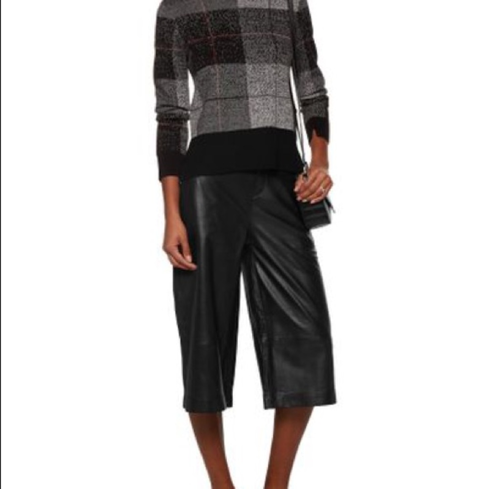 Rag & Bone Lamb Leather Culottes